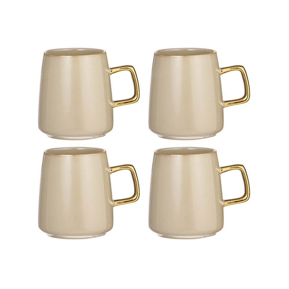 Tempa Rae Set of 4 Mugs Mocha