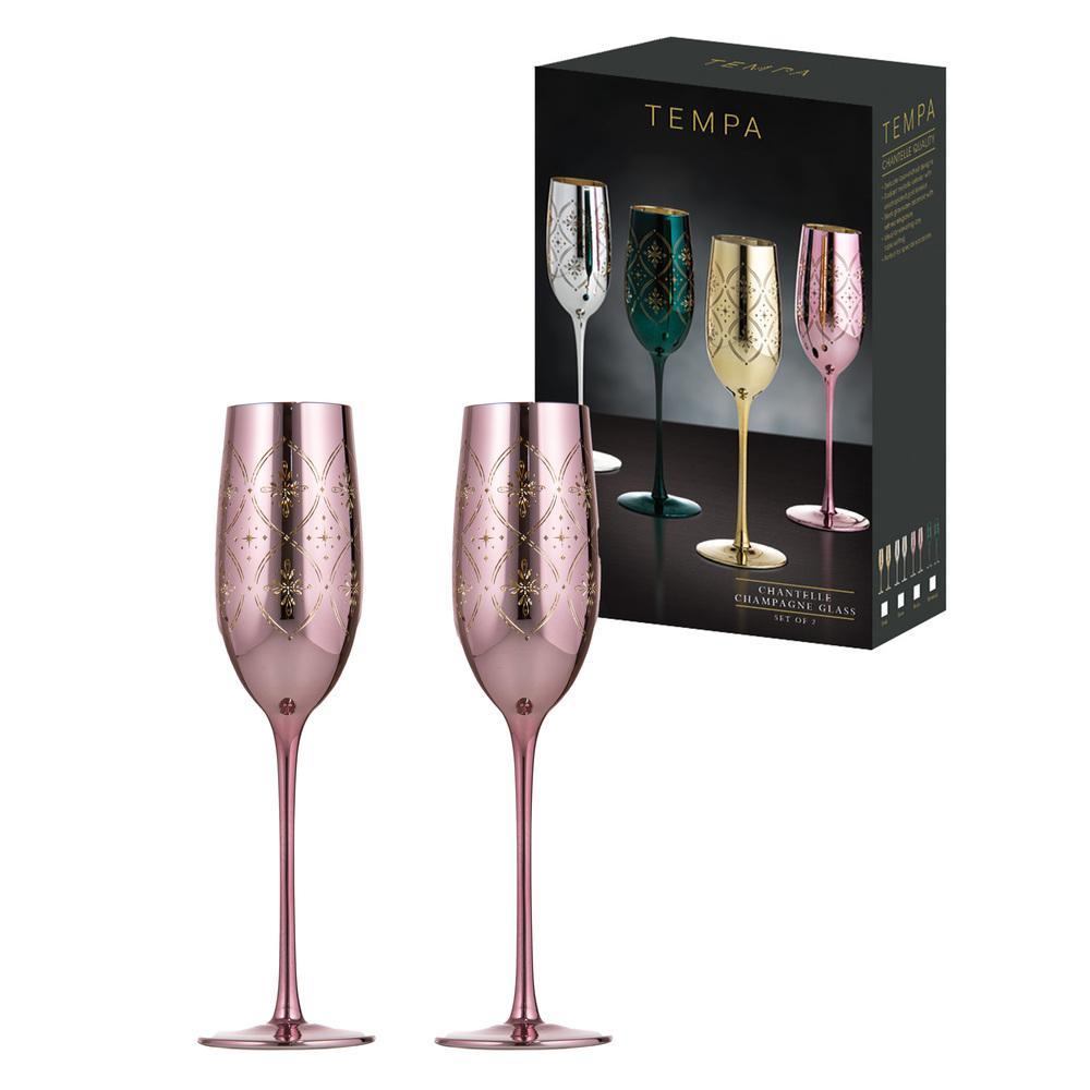 Tempa Chantelle Set of 2 Champagne Glasses