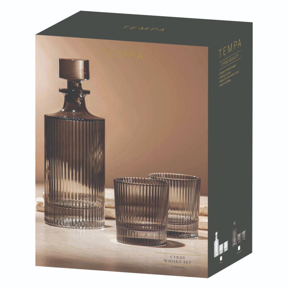 Tempa Cyrus 3 Piece Whisky Set