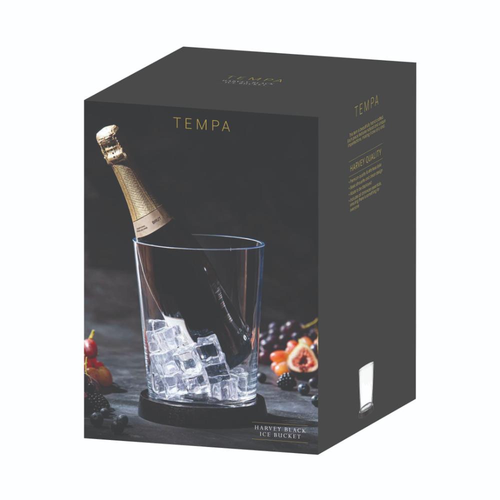 Tempa Harvey Ice Bucket Black