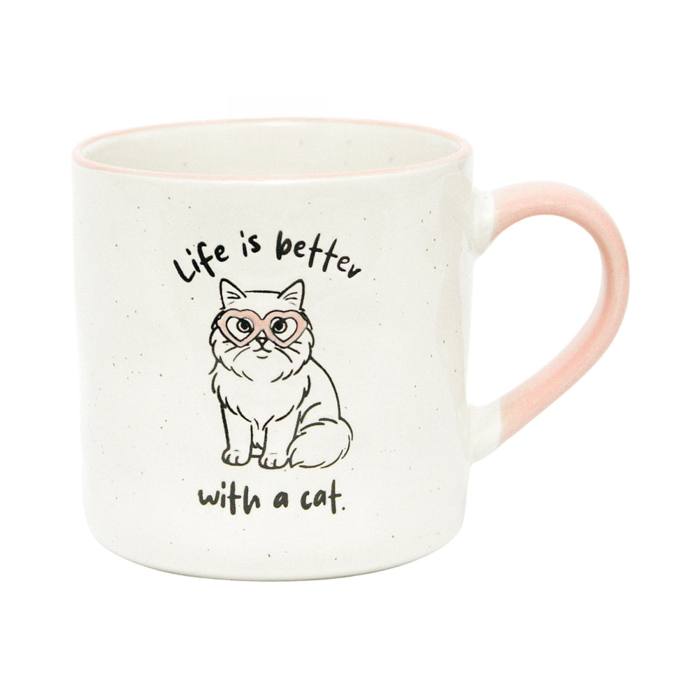 Splosh Loved By My Life Is Better With A Cat Mug