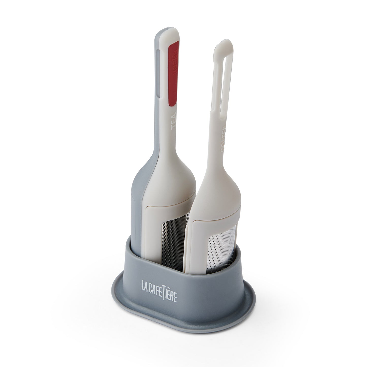 La cafetiere Brewstir 2 In 1 Tea & Coffee Infuser with Storage Stand