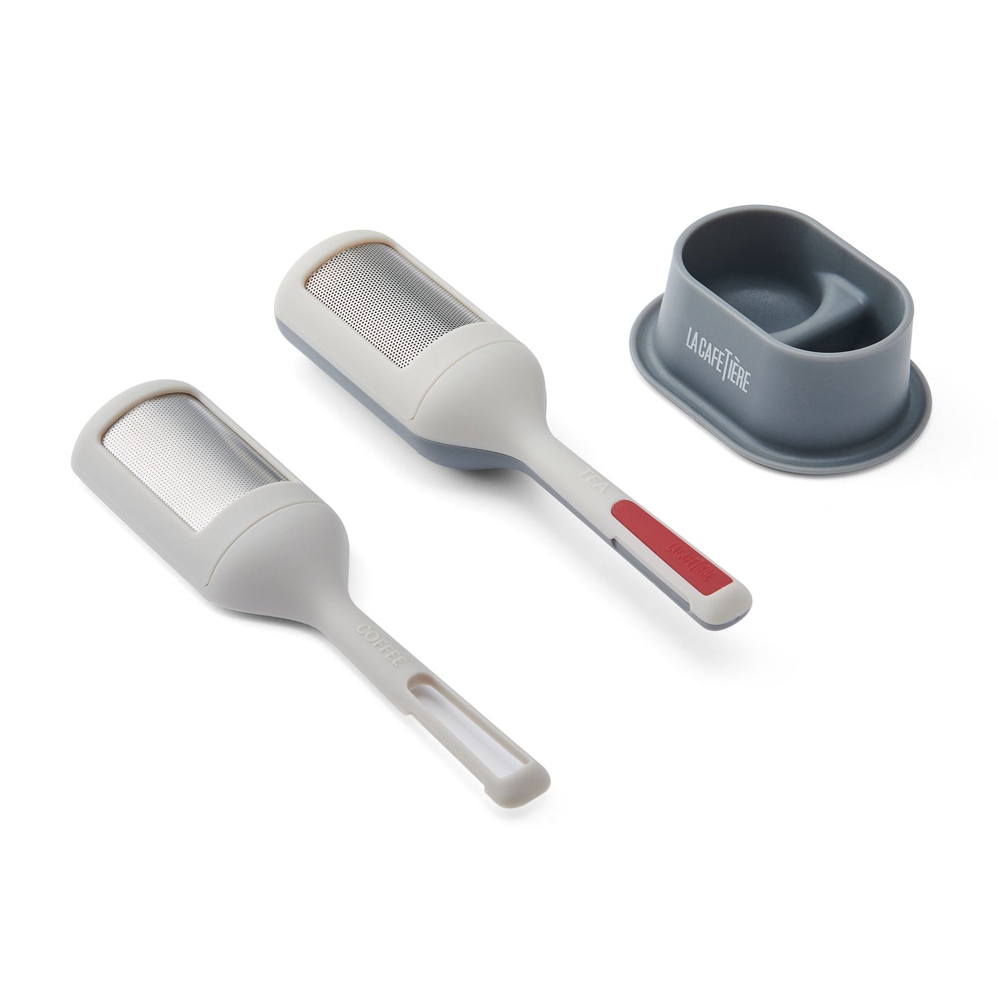 La cafetiere Brewstir 2 In 1 Tea & Coffee Infuser with Storage Stand