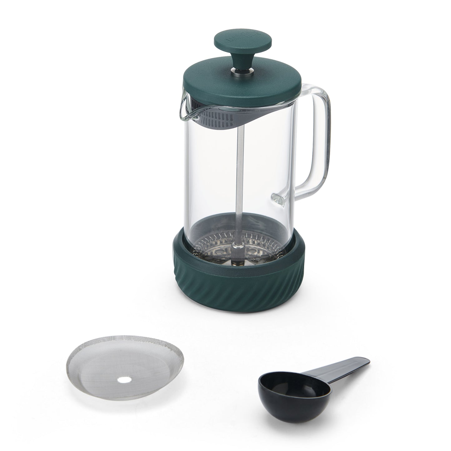 La cafetiere Zero Three Cup Glass cafetiere