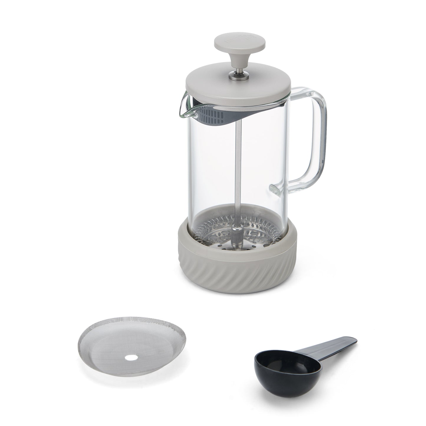 La cafetiere Zero Three Cup Glass cafetiere