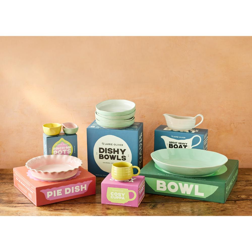 Jamie Oliver Big Love Set of 4 Dishy Bowls 22cm at Robins Kitchen