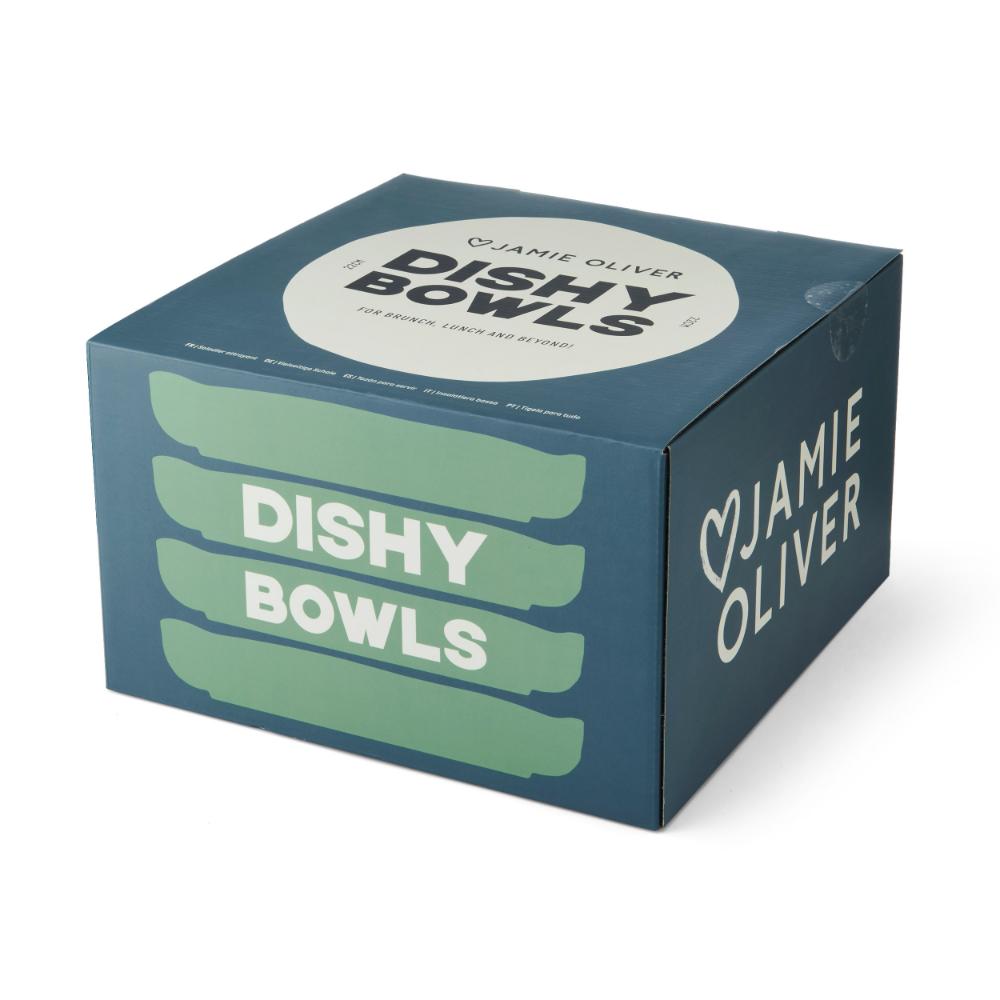 Jamie Oliver Big Love Set of 4 Dishy Bowls 22cm at Robins Kitchen