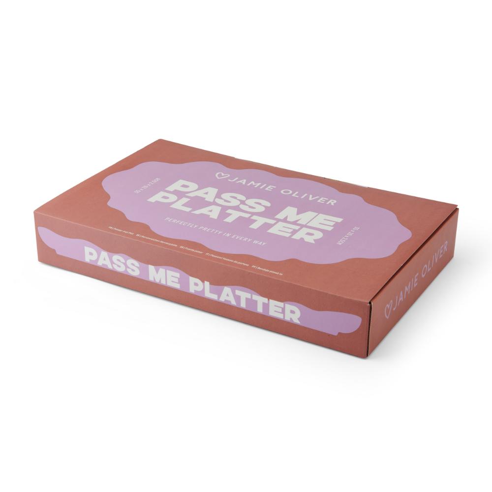 Jamie Oliver Big Love Pass-Me Platter 35cm Pink at Robins Kitchen