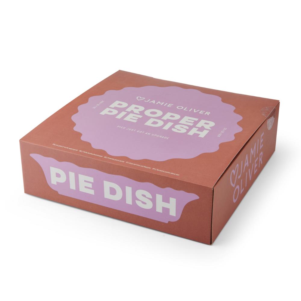 Jamie Oliver Big Love Proper Pie Dish 28cm Pink at Robins Kitchen