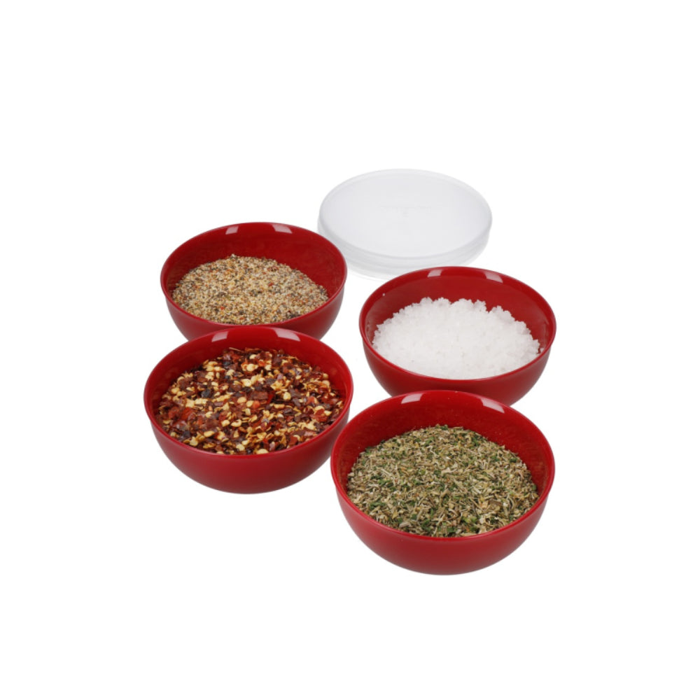 KitchenAid Set Of 4 Pinch Bowls With Lids