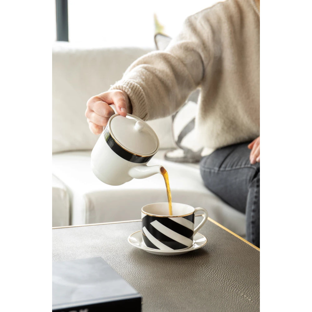 Mikasa Luxe Deco Fine China Tea for One