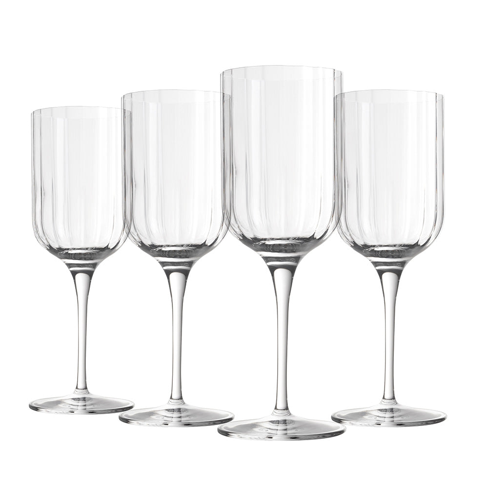 Luigi Bormioli Bach Set of 4 Red Wine Glasses 400ml