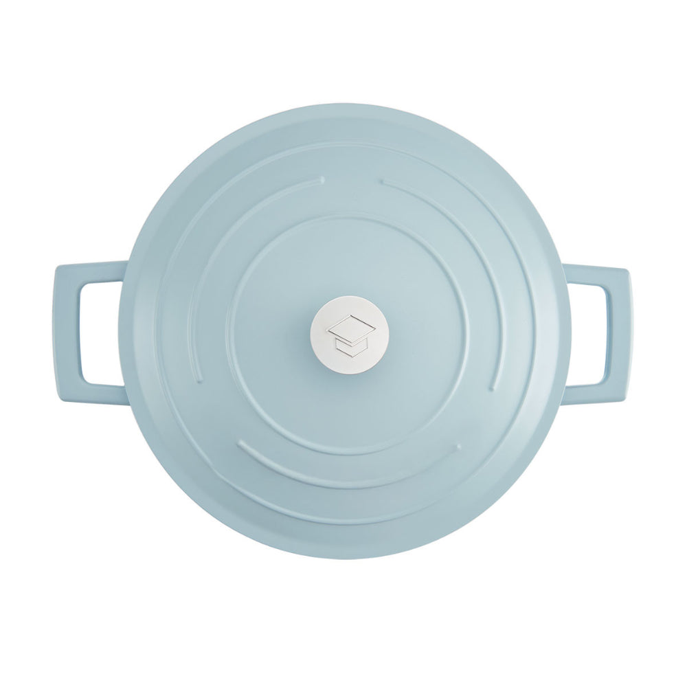 Mastercraft Casserole Dish Cast Aluminium 24cm Sky Blue