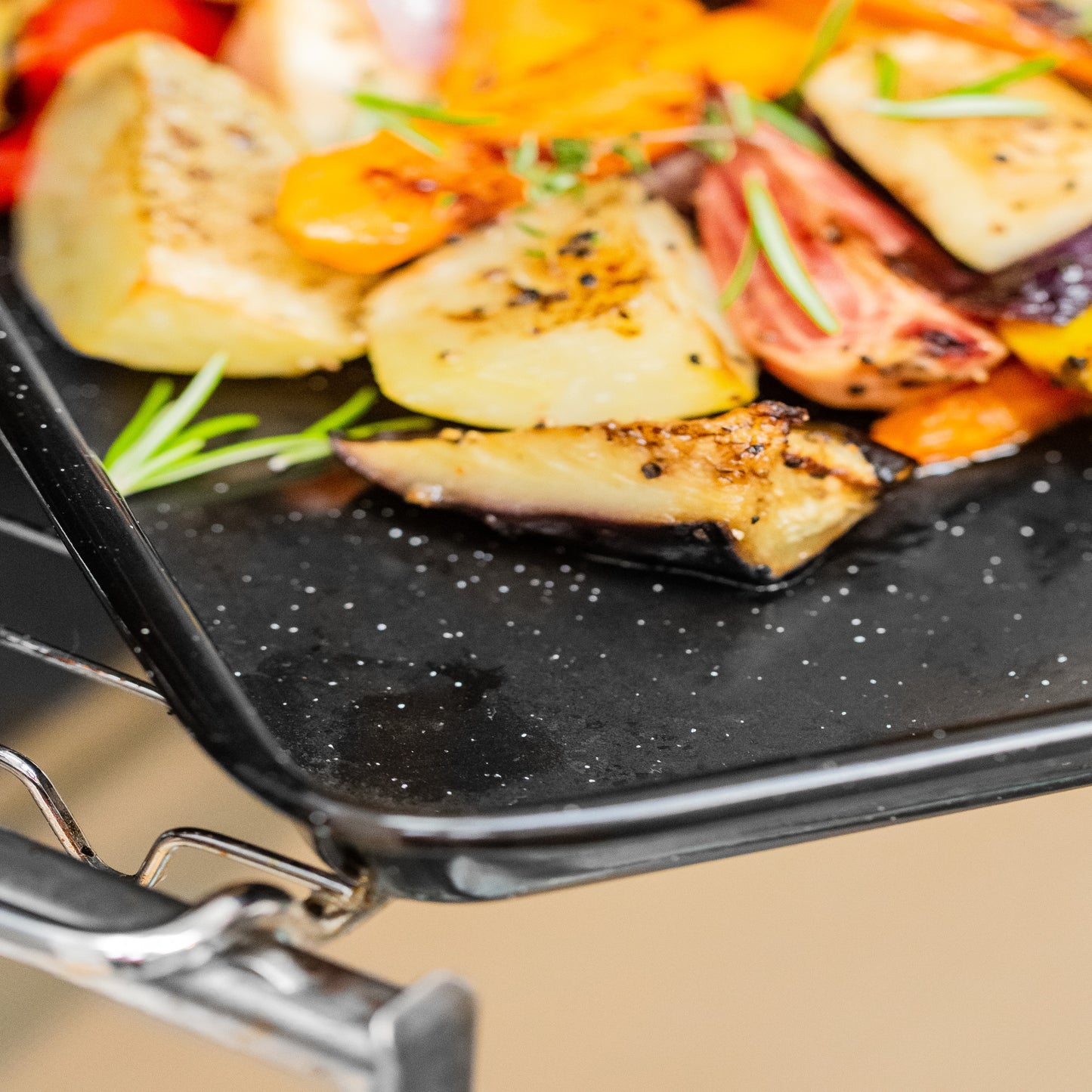 MasterCraft Professional Vitreous Enamel Baking Tray 39x27x2cm