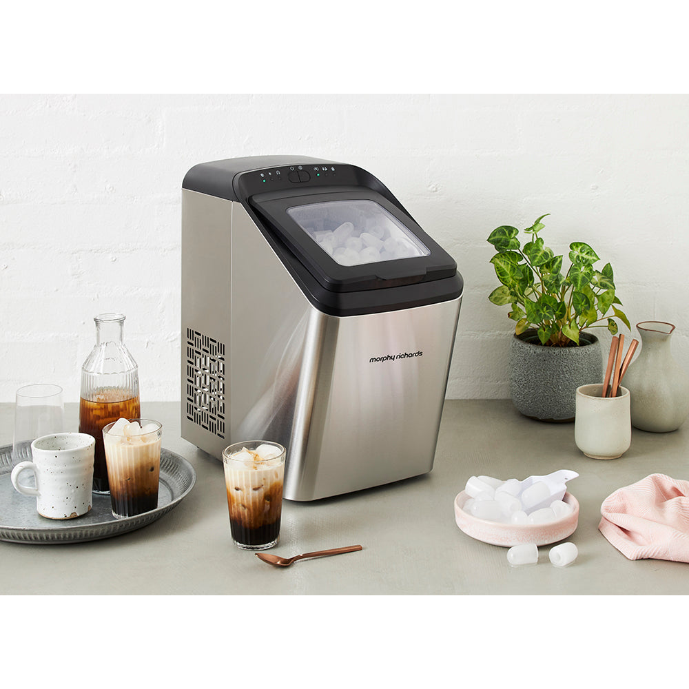 Morphy Richards Ice Maker 15kg Stainless Steel