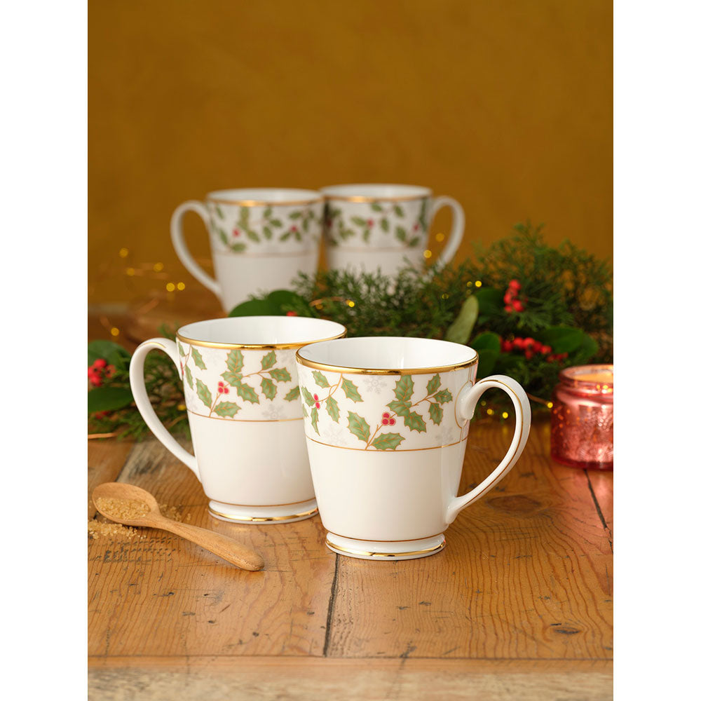 Noritake Holly and Berry Mug 340ml