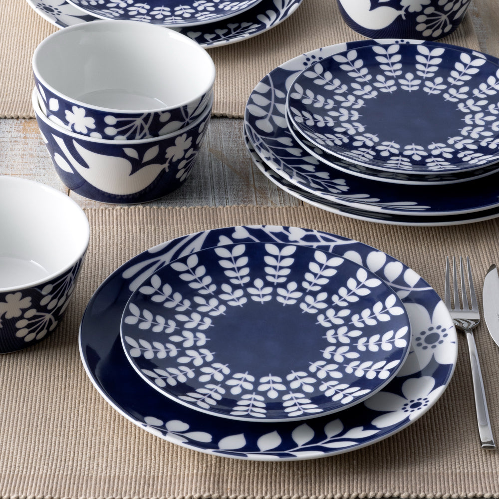 Noritake Bluefjord 12 Piece Dinner Set