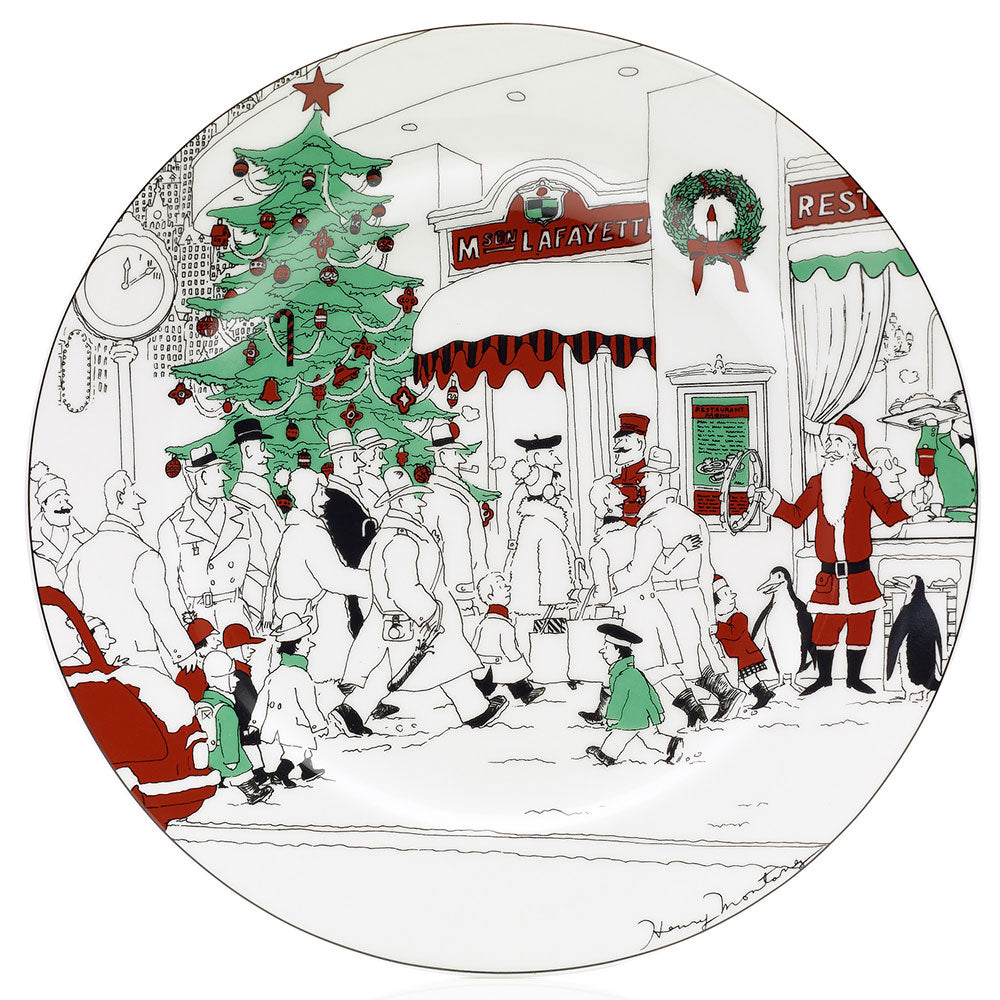 Noritake Le Restaurant Xmas Serving Platter 30cm