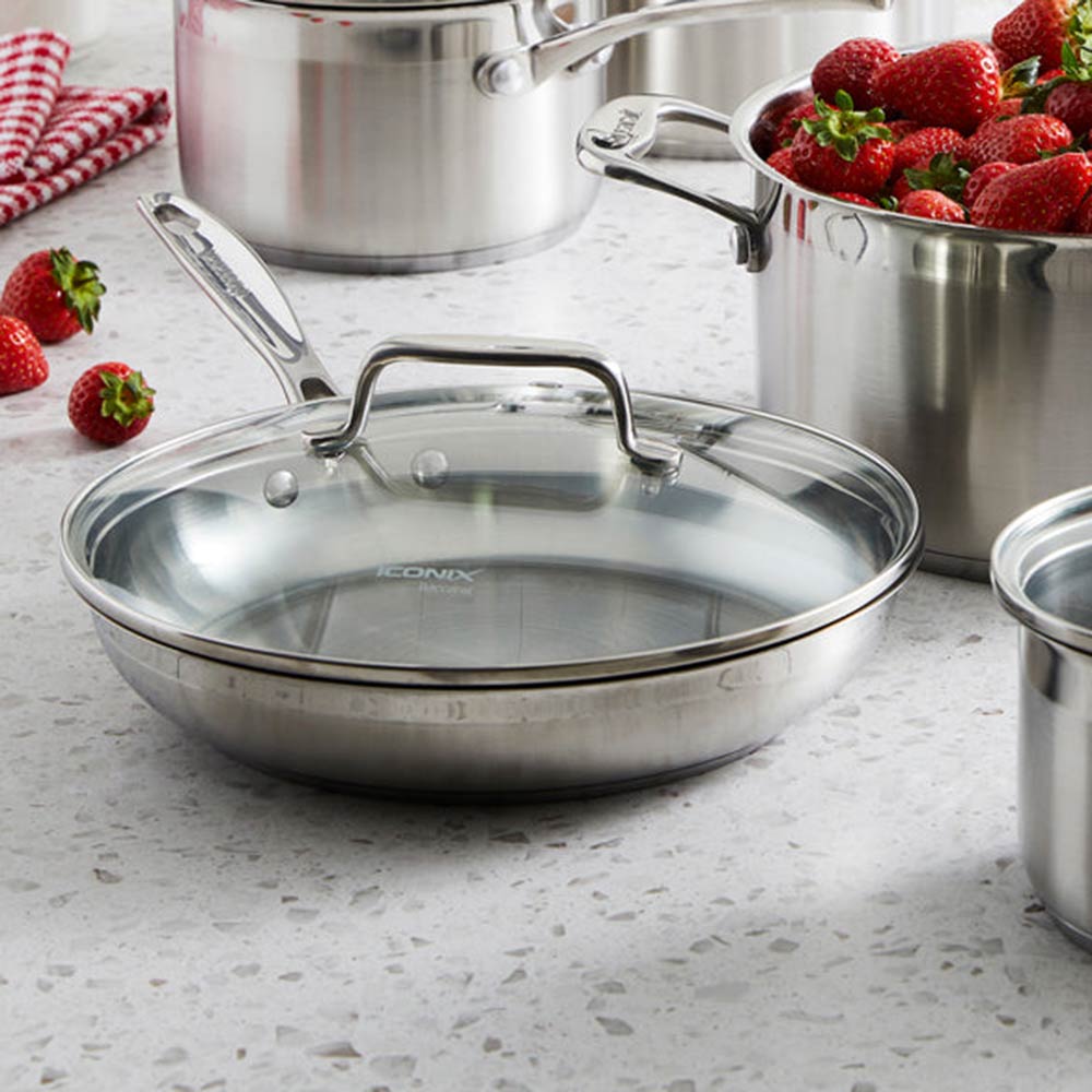 Baccarat iconiX Stainless Steel Frypan 24cm at Robins Kitchen