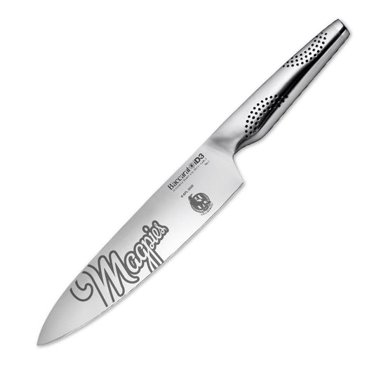Baccarat iD3 Chefs Knife 20cm AFL Collingwood Magpies at Robins Kitchen