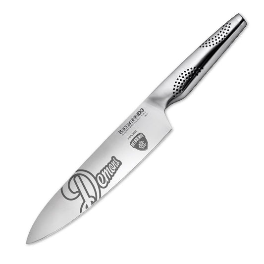 Baccarat iD3 Chefs Knife 20cm AFL Melbourne Demons at Robins Kitchen