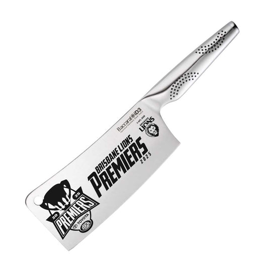 Baccarat iD3 Cleaver Knife 17.5cm AFL Premiers 2025 Brisbane Lions