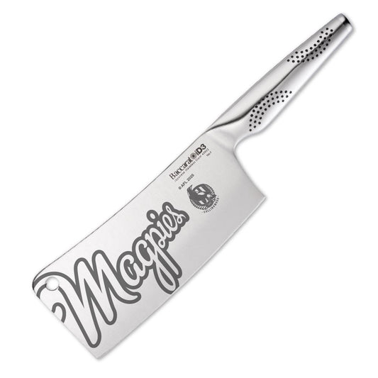 Baccarat iD3 Cleaver 17.5cm AFL Collingwood Magpies at Robins Kitchen