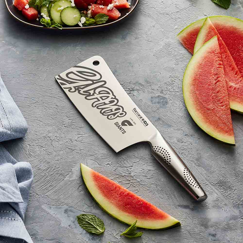 Baccarat iD3 Cleaver 17.5cm AFL Greater Western Sydney Giants at Robins Kitchen
