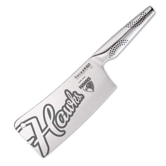 Baccarat iD3 Cleaver 17.5cm AFL Hawthorn Hawks at Robins Kitchen
