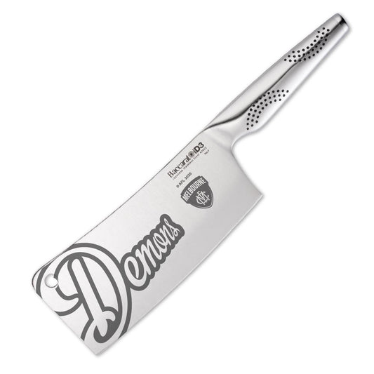 Baccarat iD3 Cleaver 17.5cm AFL Melbourne Demons at Robins Kitchen