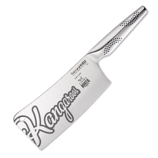 Baccarat iD3 Cleaver 17.5cm AFL North Melbourne Kangaroos at Robins Kitchen
