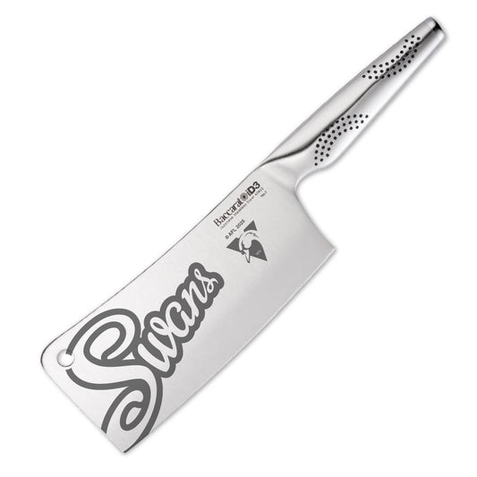 Baccarat iD3 Cleaver 17.5cm AFL Sydney Swans at Robins Kitchen
