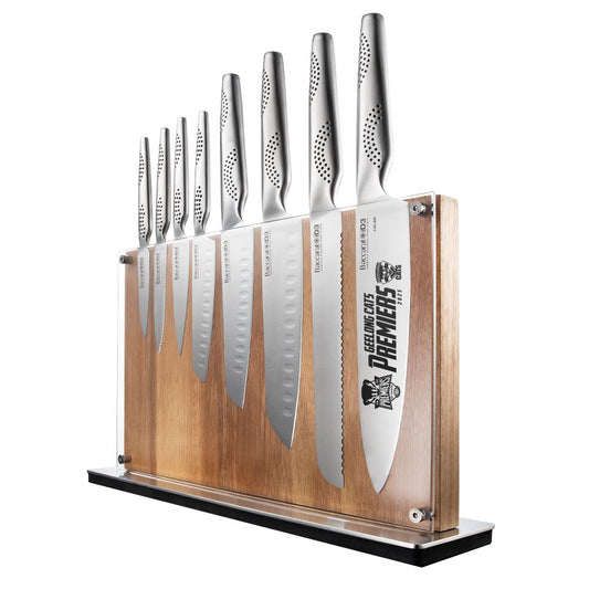 Baccarat iD3 Ryu 9 Piece Knife Block AFL Premiers 2025 Geelong Cats