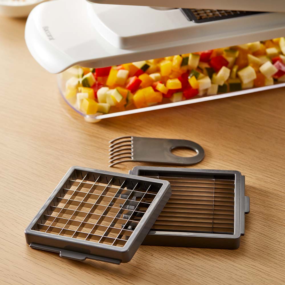 Baccarat Prepare Croc Chop with Sliced Vegetables Innovative Chopping Tool at Robins Kitchen