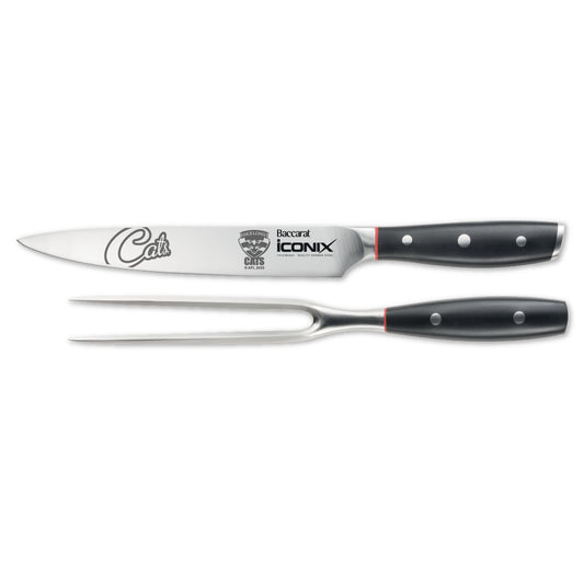 Baccarat iconiX Carving Knife Set AFL Geelong Cats at Robins Kitchen