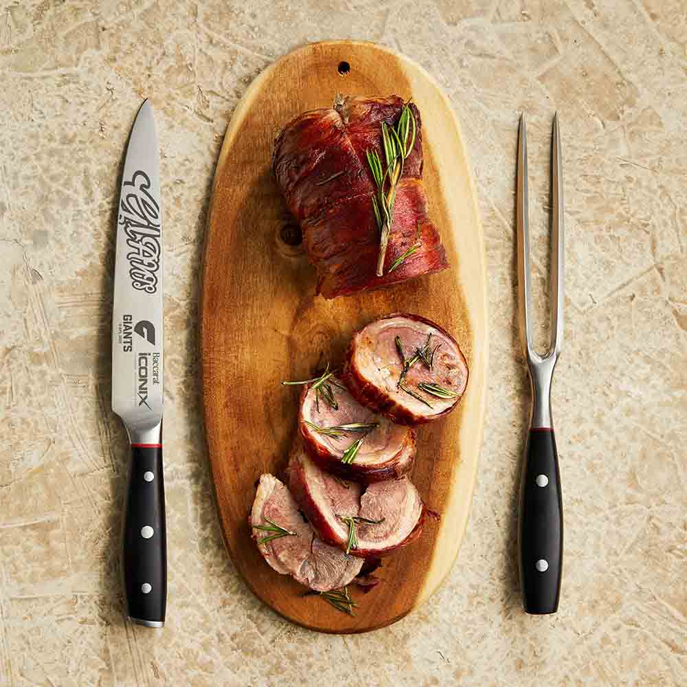 Baccarat iconiX Carving Knife Set AFL Greater Western Sydney Giants at Robins Kitchen