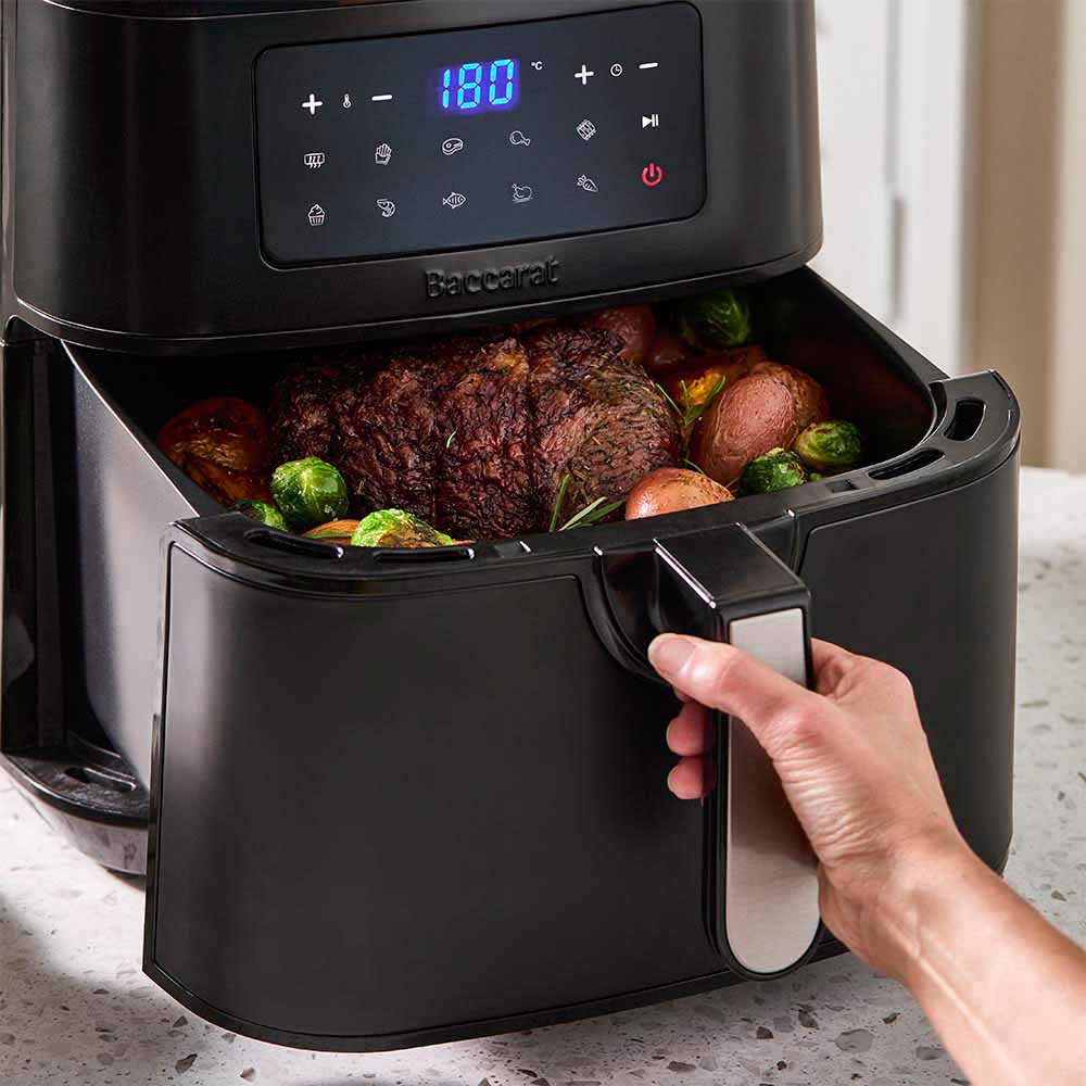 Baccarat The Healthy Fry 9L Air Fryer Black