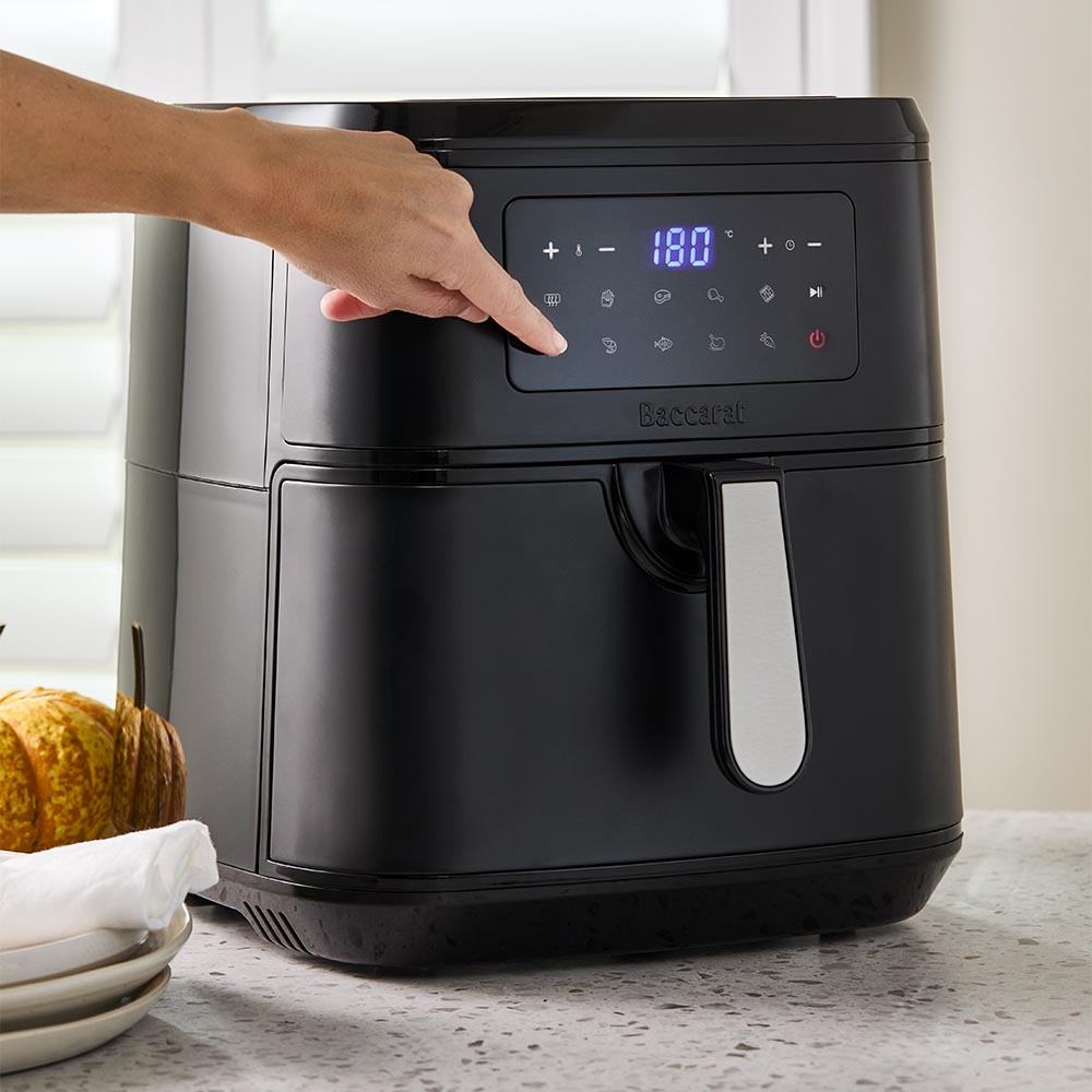 Baccarat The Healthy Fry 9L Air Fryer Black