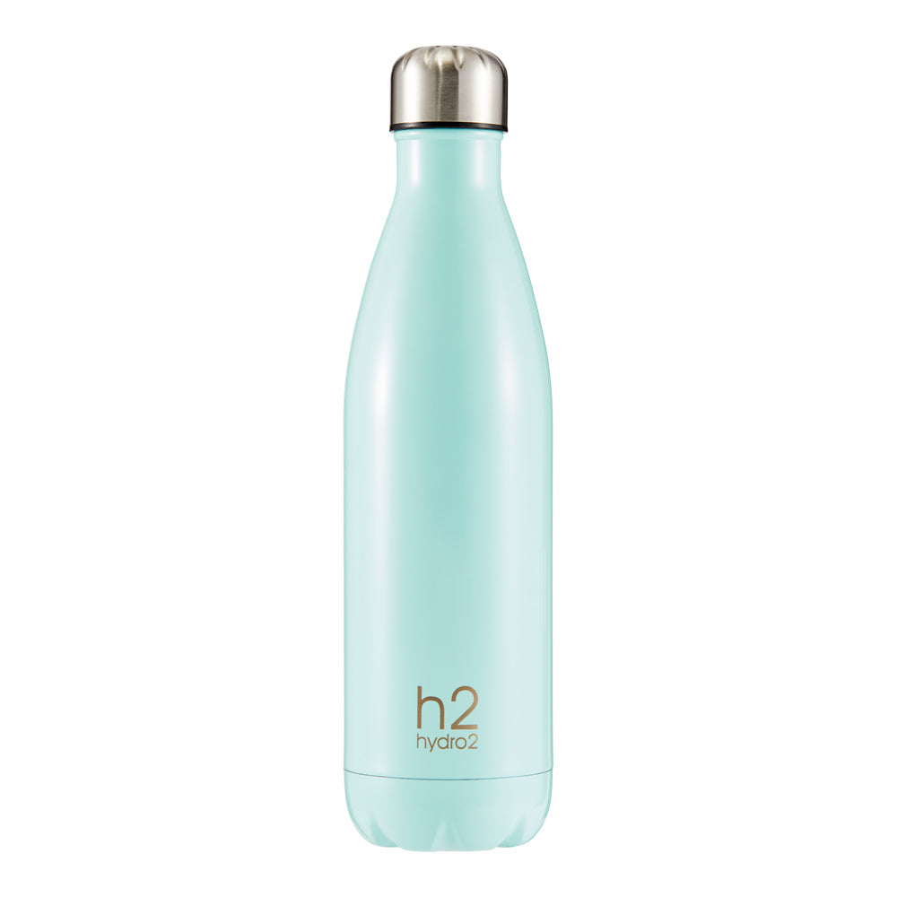 h2 hydro2 Quench Stainless Steel Water Drink Bottle 750ml teal green