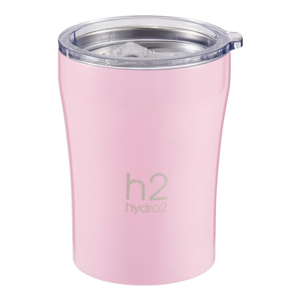 h2 Quench Stainless Steel insulated Travel Mug 300ml rose pink