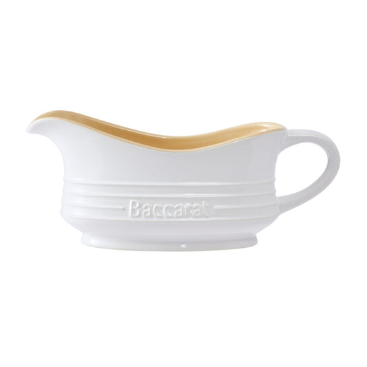 Baccarat Le Connoisseur Stoneware Gravy Boat 500ml White