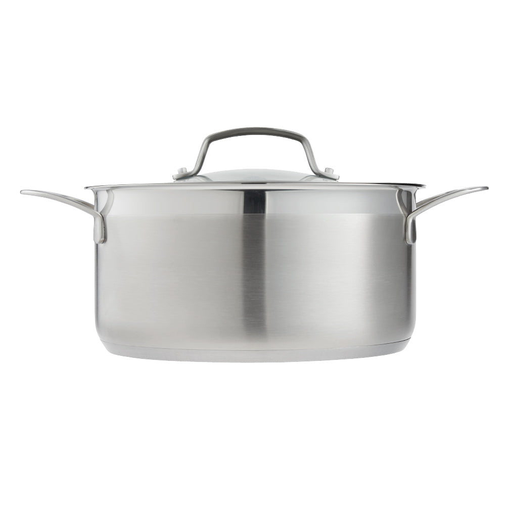 Baccarat iD3 Stainless Steel Casserole with Lid 24cm