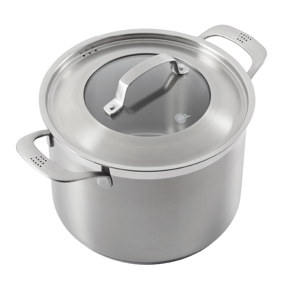 Baccarat iD3 Stainless Steel Stockpot with Lid 24cm