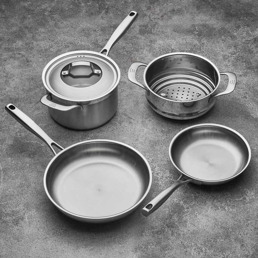 Baccarat iD3 Stainless Steel 4 Piece Cookware Set