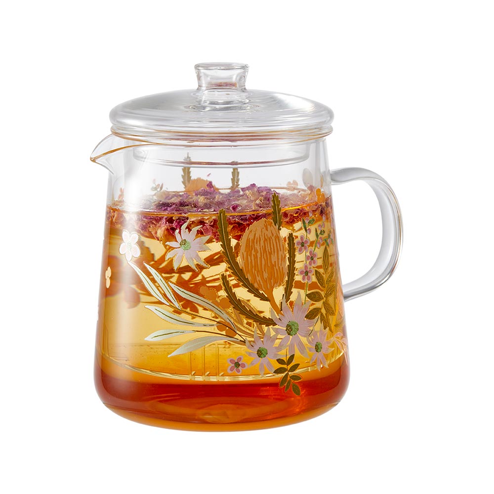 Alex Liddy Banksia Glass Teapot 500ml