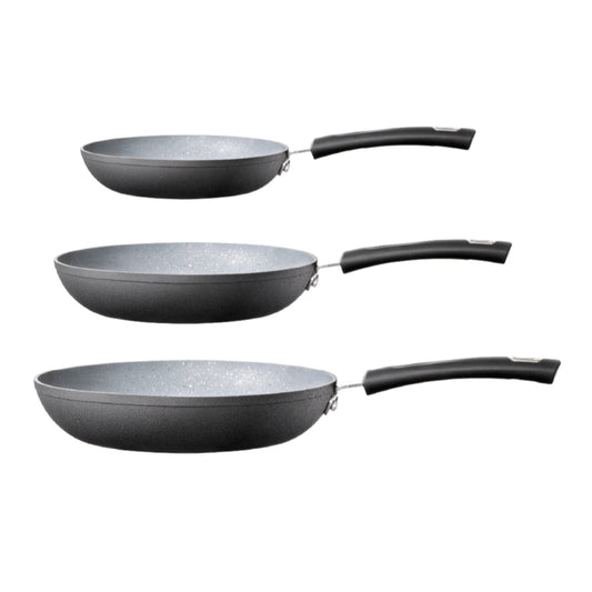 Baccarat Never Eva Stick Frypan Tri-Pack 20cm, 26cm, & 30cm