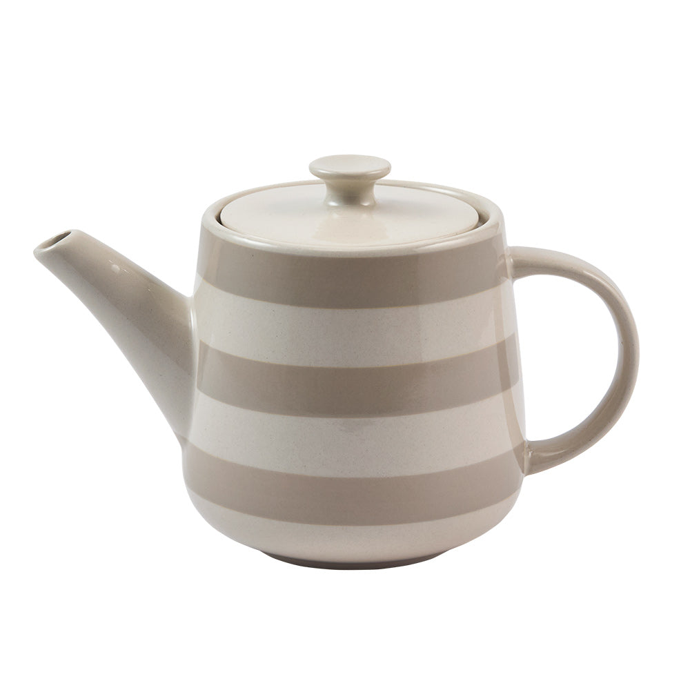 Alex Liddy Harley Stripe Teapot with Infuser at Robins Kitchen