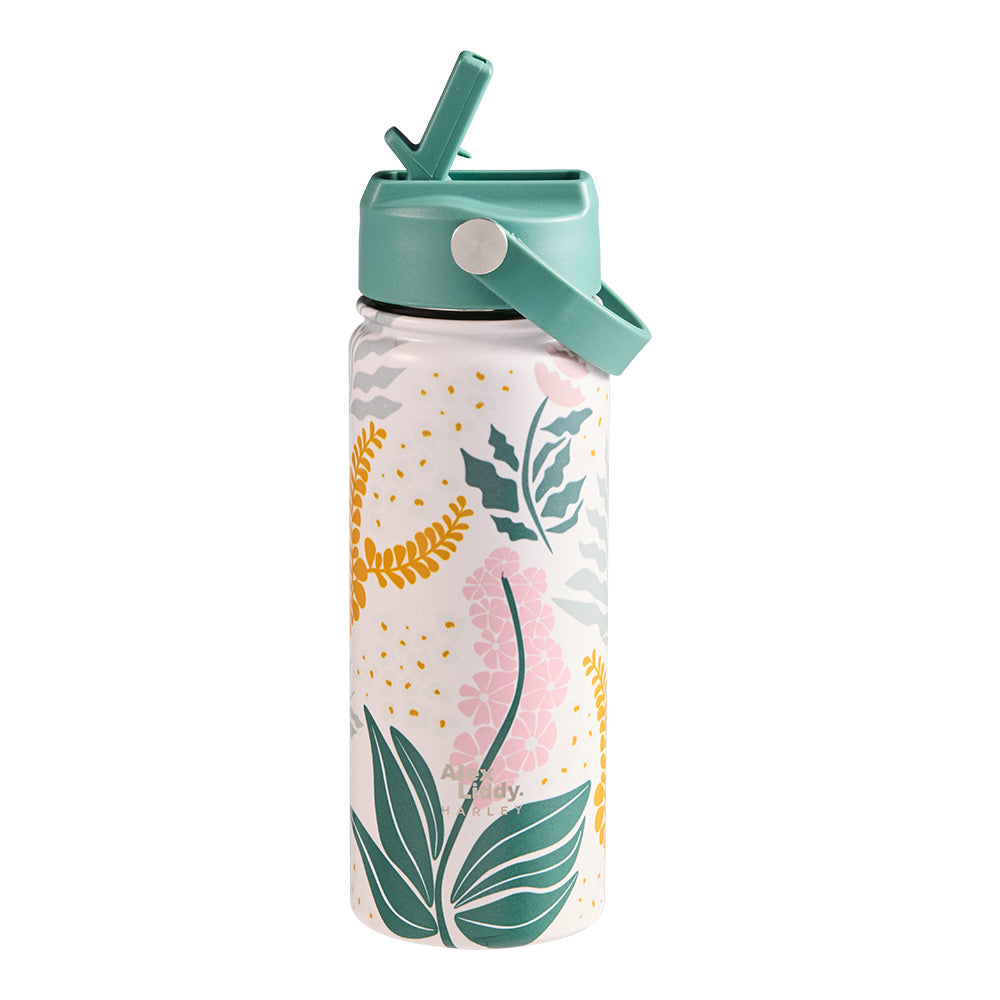 Alex Liddy Harley Drink Bottle 550ml Floral at Robins Kitchen