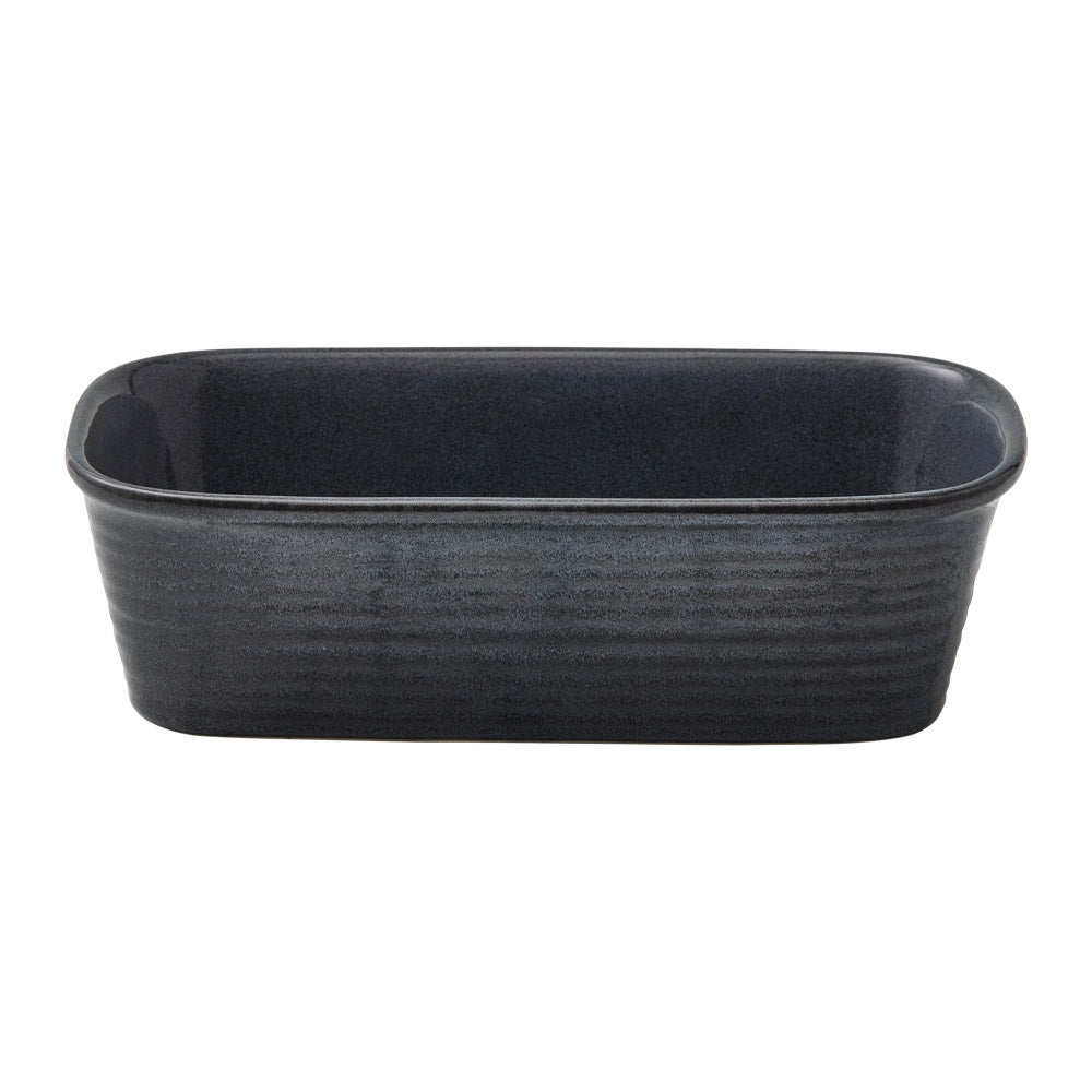 Alex Liddy Stoneware Rustica Loaf Dish 26cm in Navy blue at Robins Kitchen