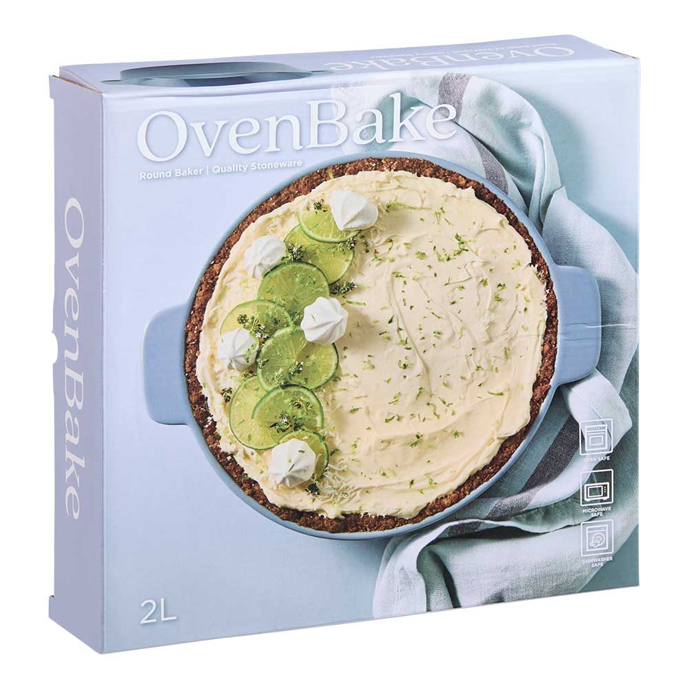 OvenBake Round Baker 2L Powder Blue at Robins Kitchen